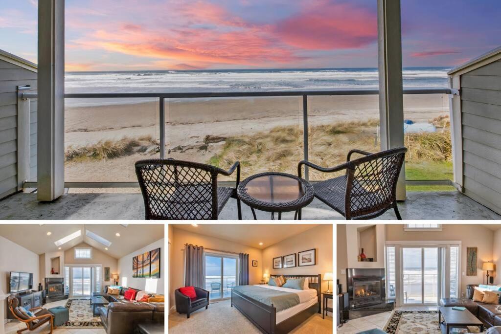 Rockaway Beach Vibes,Waterfront Oceanfront Rockaway Beach House Near Downtown,Wifi, Washer Dryer 외부 사진